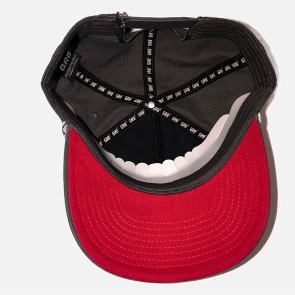 GR81 Gray Low Profile Baseball Cap Hat New - Picture 4 of 4